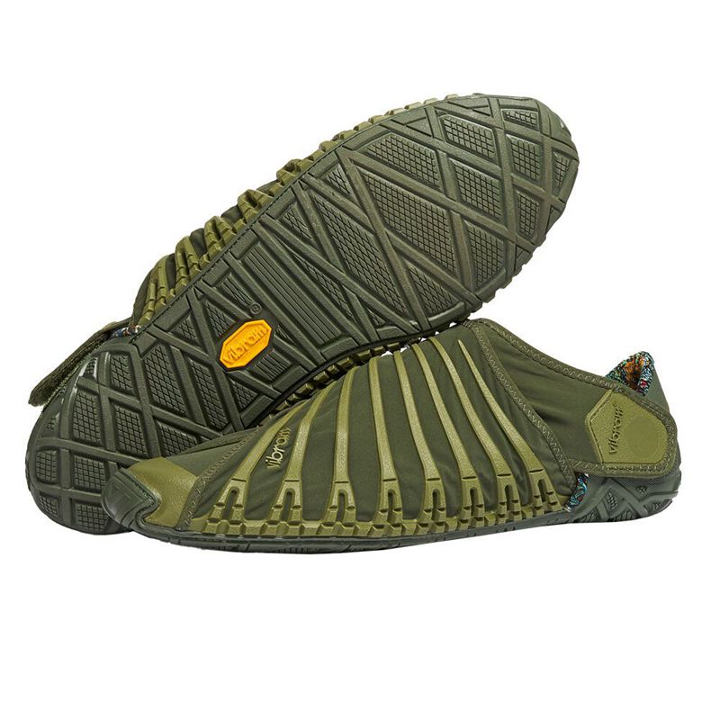 Vibram Furoshiki Low Női Cipő - Olivazöld IMLR656